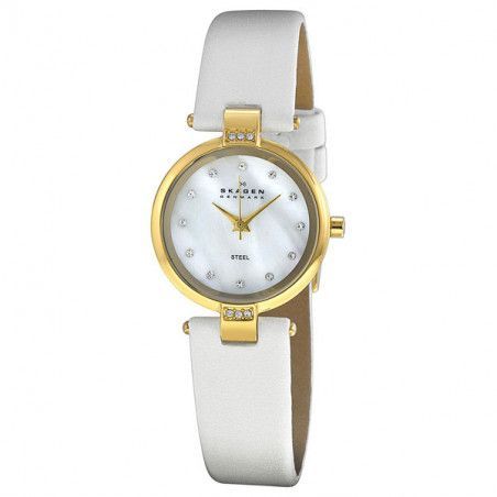 Ceas de dama Skagen Leather 109SGLW