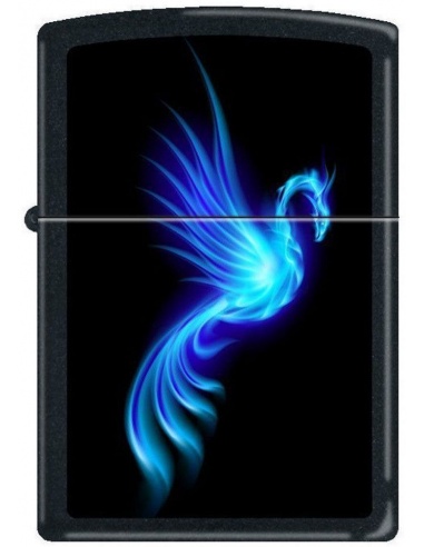 Bricheta Zippo 0249 Phoenix-Burning Blue