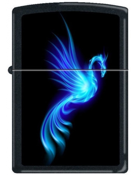 Bricheta Zippo 0249 Phoenix-Burning Blue
