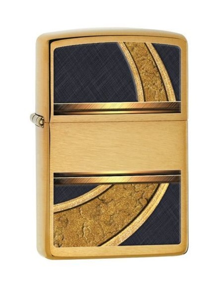 Bricheta Zippo Gold & Black Design 28673