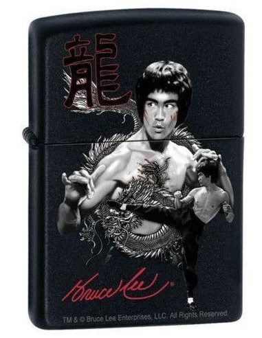Bricheta Zippo Bruce Lee-the Dragon 8234