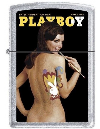 Bricheta Zippo Playboy Cover-March 1968 2027