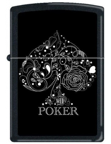 Bricheta Zippo Ace of Spades-Poker 0215