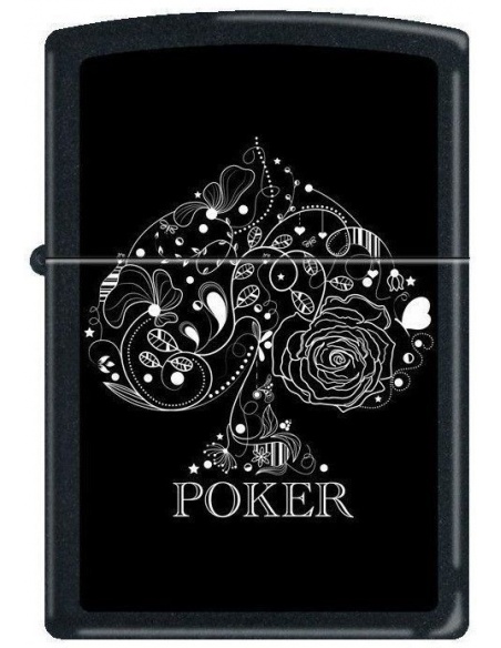 Bricheta Zippo Ace of Spades-Poker 0215