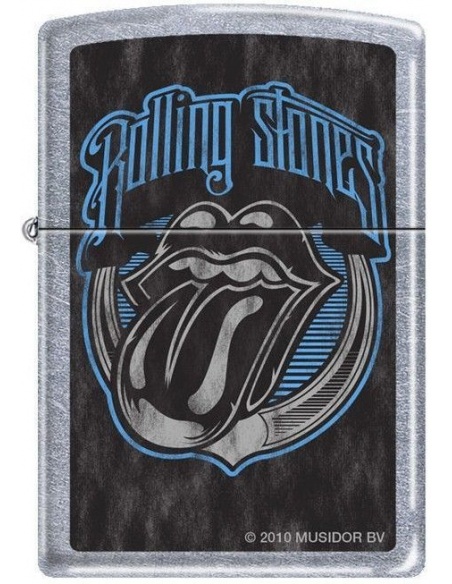 Bricheta Zippo Rolling Stones Tongue Logo 3652