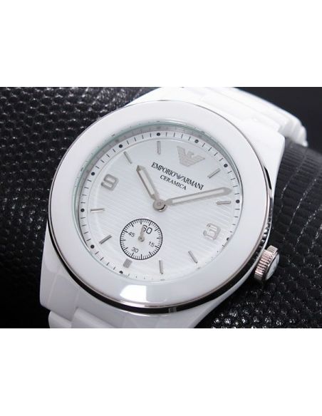 Ceas de dama Emporio Armani White Ceramic AR1425