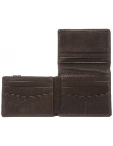 Portofel barbatesc maro Fossil Ingram Execufold ML3255200