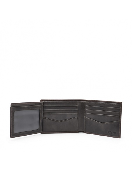 Portofel barbatesc negru Fossil Anderson ML3705001