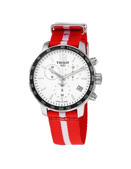 Ceas barbatesc Tissot Quickster NBA Teams Atlanta Hawks T095.417.17.037.29 T0954171703729