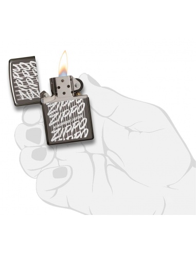 Bricheta Zippo 29631 Black Ice