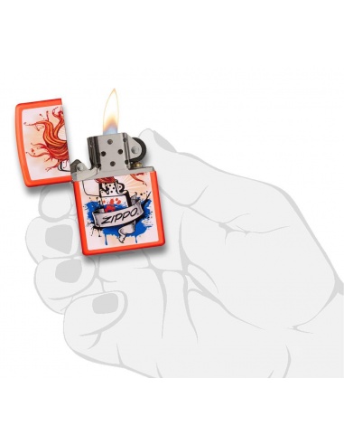 Bricheta Zippo 29605 Splash Lighter