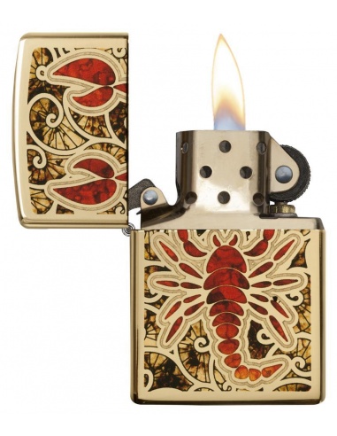 Bricheta Zippo 29096 Scorpion Shell