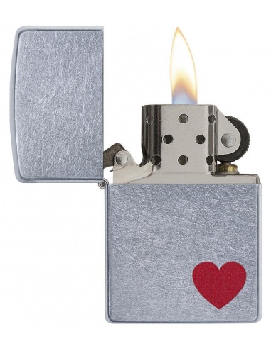 Bricheta Zippo 29060 Red Heart