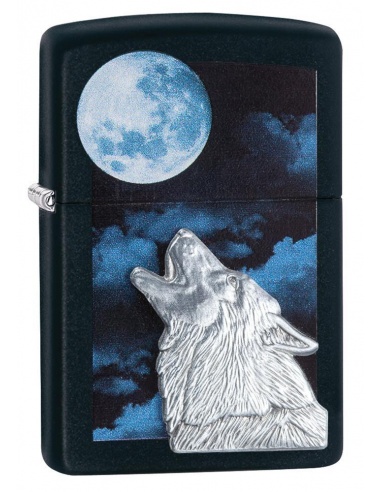 Bricheta Zippo 28879 Howling Wolf