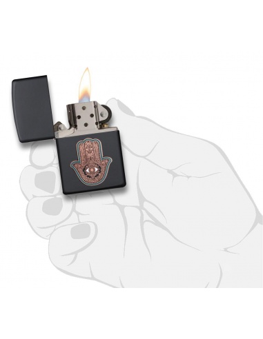 Bricheta Zippo 29634 Hamsa Hand