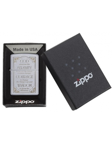 Bricheta Zippo 28458 Serenity Prayer