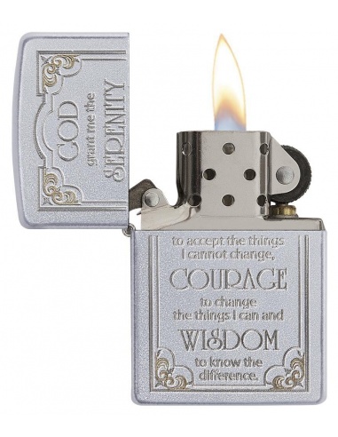 Bricheta Zippo 28458 Serenity Prayer