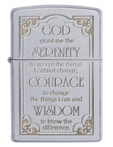 Bricheta Zippo 28458 Serenity Prayer