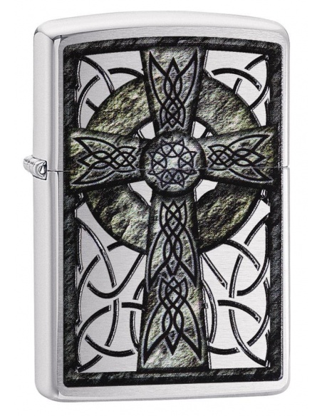 Bricheta Zippo 29622 Celtic Cross Design