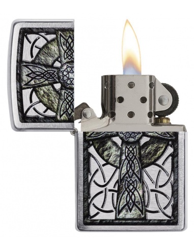 Bricheta Zippo 29622 Celtic Cross Design