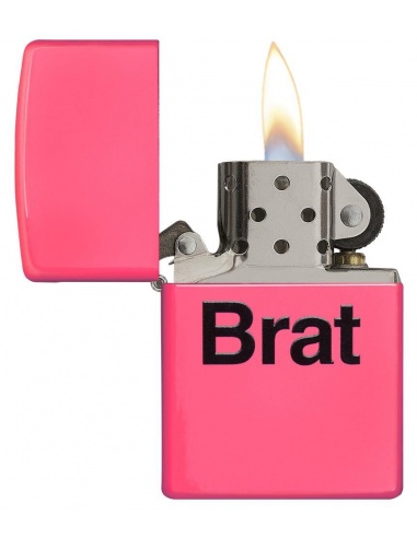 Bricheta Zippo 29405 Brat Neon Pink Finish