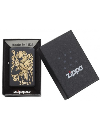 Bricheta Zippo 29632 Joker With Top Hat