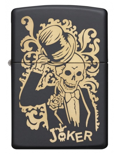 Bricheta Zippo 29632 Joker With Top Hat