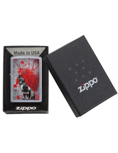 Bricheta Zippo 29344 Wolf Grunge  