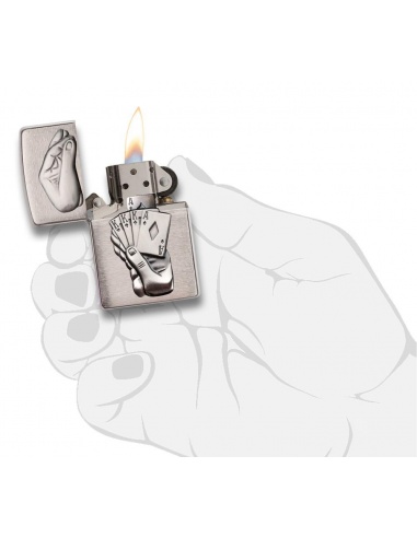 Bricheta Zippo 29396 Full House Surprise