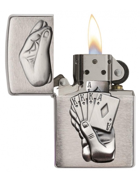 Bricheta Zippo 29396 Full House Surprise