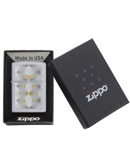 Bricheta Zippo 29411 Flowers Design