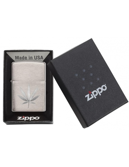 Bricheta Zippo 29587 Marijuana Weed Leaf