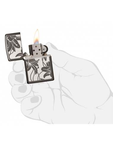 Bricheta Zippo 29426 Lilies
