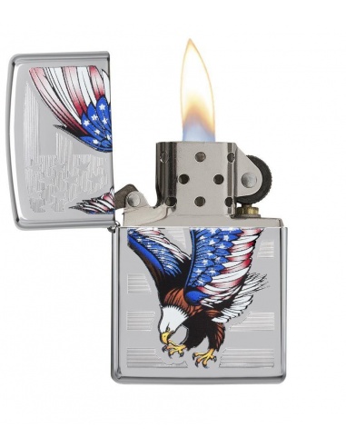 Bricheta Zippo 28449 American Eagle Flag