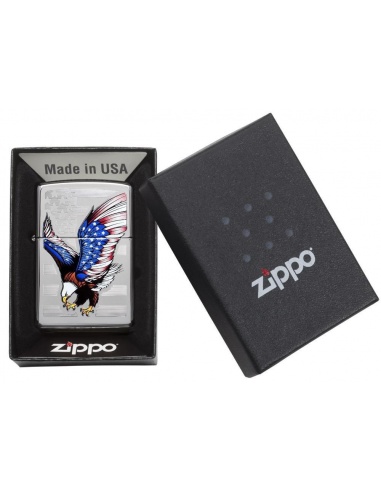 Bricheta Zippo 28449 American Eagle Flag