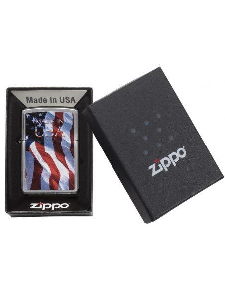 Bricheta Zippo 24797 Made in USA Flag