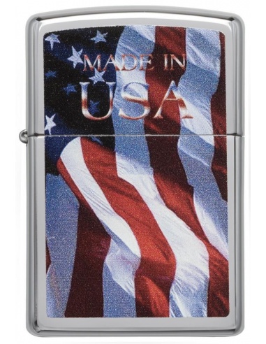 Bricheta Zippo 24797 Made in USA Flag