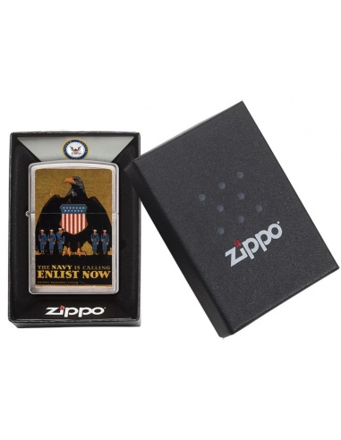 Bricheta Zippo 29597 US Navy Is Calling Enlist Now