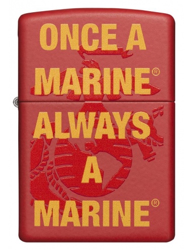 Bricheta Zippo 29387 Once a Marine Always a Marine