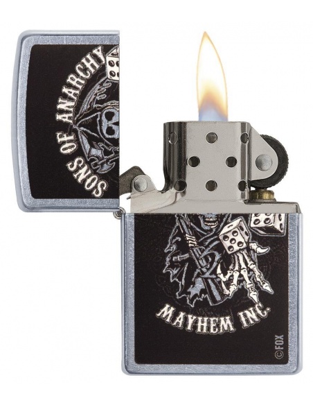 Bricheta Zippo 29582 Sons of Anarchy Mayhem Inc