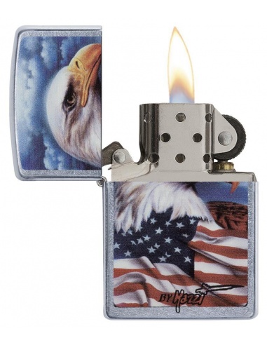 Bricheta Zippo 24764 Mazzi Freedom Americana