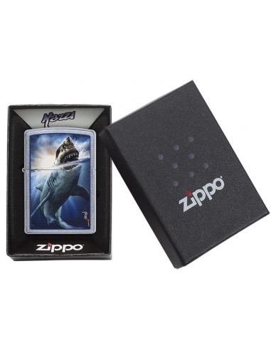 Bricheta Zippo 29568 Mazzi Shark Attack