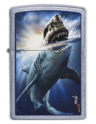 Bricheta Zippo 29568 Mazzi Shark Attack