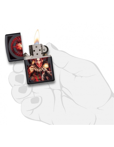 Bricheta Zippo 29574 Anne Stokes Sinister Clown