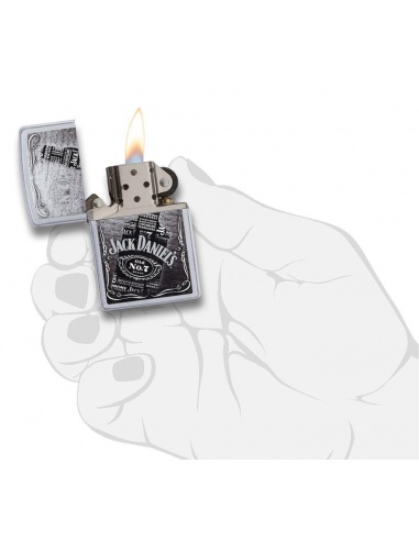 Bricheta Zippo 29285 Jack Daniel's Collage Whiskey Bottle