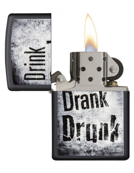 Bricheta Zippo 29618 Drink-Drank-Drunk