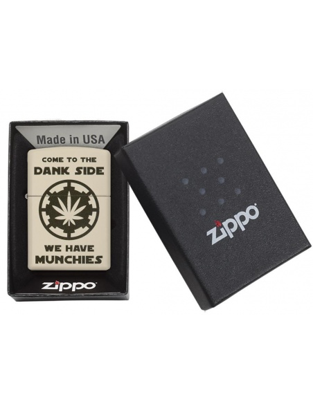 Bricheta Zippo 29590 Pot Leaf Come to the Dank Side Munchies