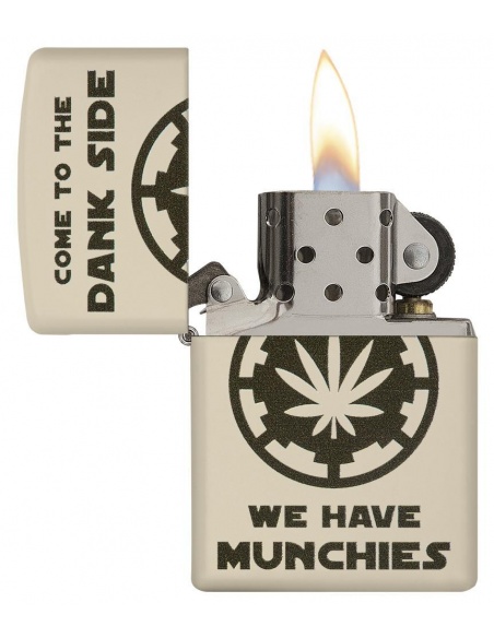 Bricheta Zippo 29590 Pot Leaf Come to the Dank Side Munchies