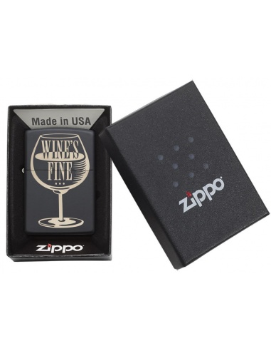 Bricheta Zippo 29611 Wine's Fine - Liquor's Quicker