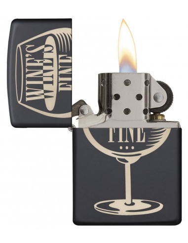 Bricheta Zippo 29611 Wine's Fine - Liquor's Quicker